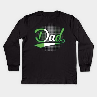 Nigerian Dad - Gift for Nigerian From Nigeria Kids Long Sleeve T-Shirt